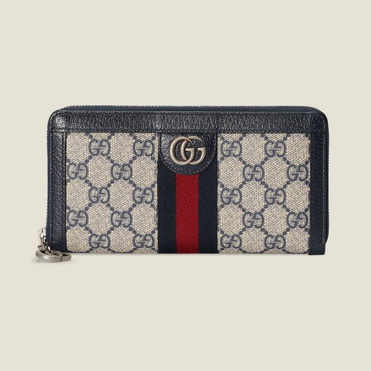 523154.96IWN.4076.001.100.0025.Light Ophidia GG zip around wallet